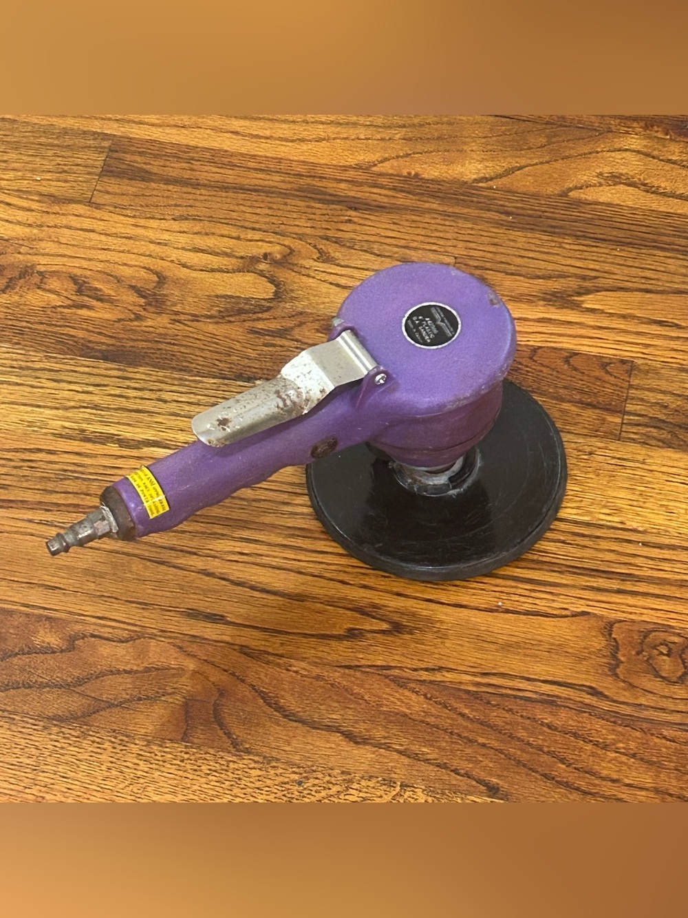 Central Pneumatic Air Sander or Polisher #42966 6” Plastic Sander for automotive